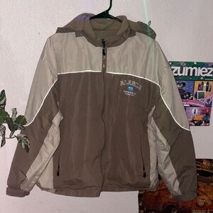 Brown and Tan Alaska Jacket